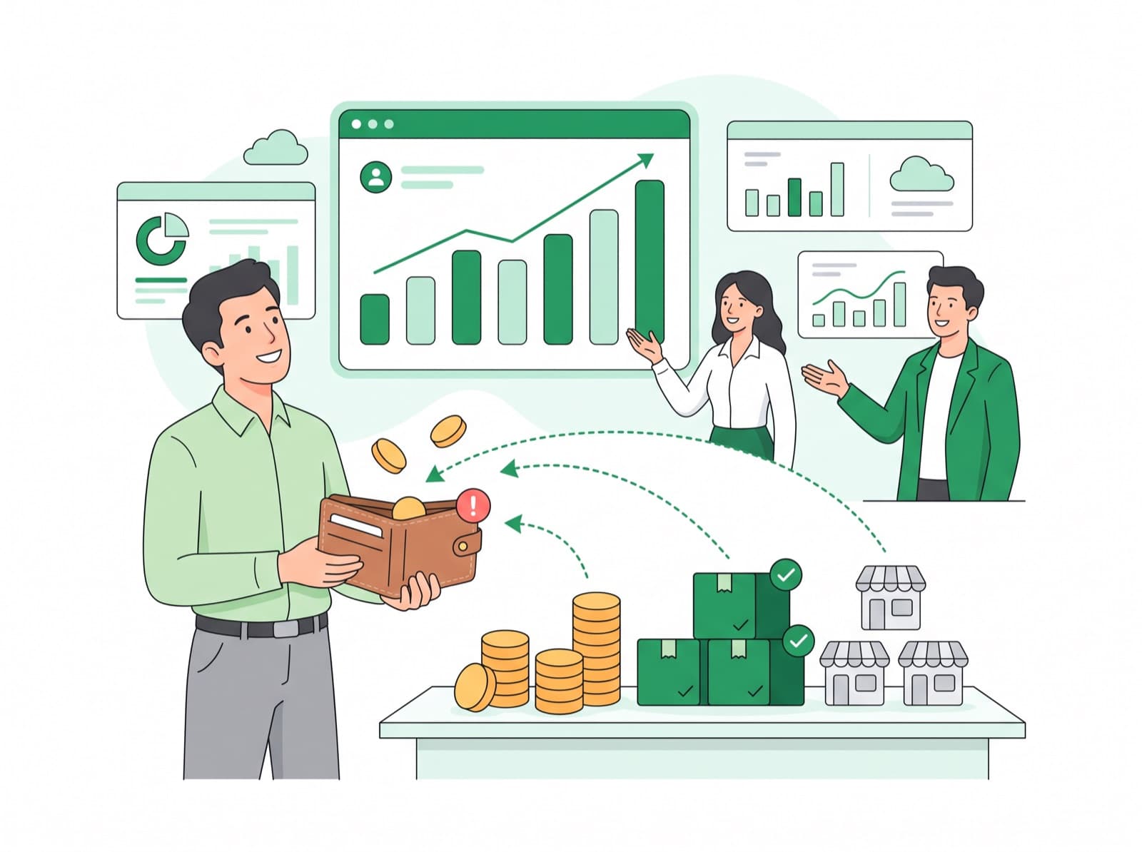 Công ty có lãi rồi, tiền đang ở đâu? Mỗi sáng thấy tiền đang có ở ngân hàng và quỹ.
