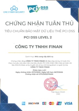Chứng nhận PCI DSS Level 2