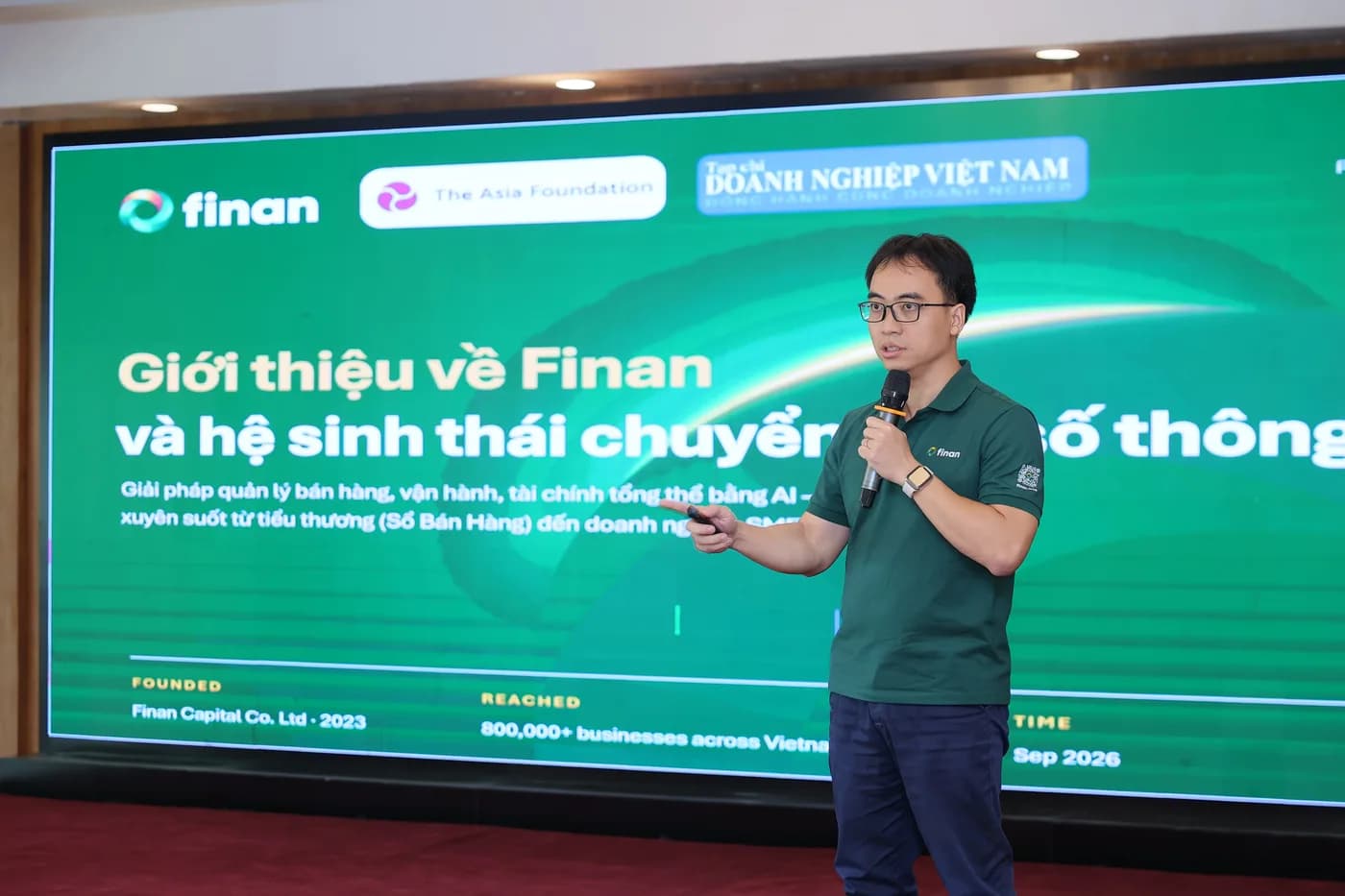 Giới thiệu về Finan và hệ sinh thái trên sân khấu sự kiện