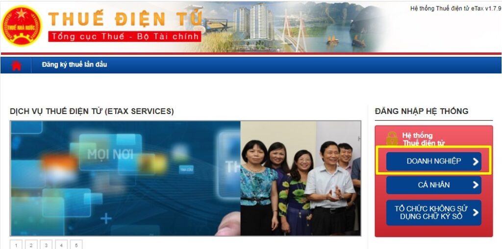 Hướng dẫn đóng thuế online đối với người kinh doanh