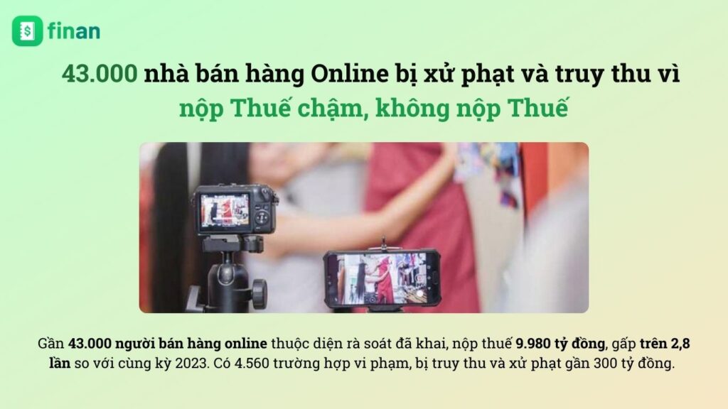 đóng thuế khi kinh doanh online