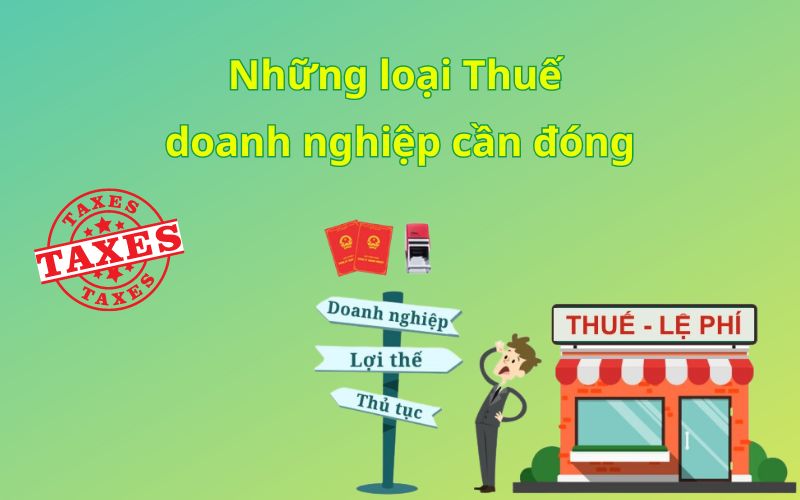 Điều cần biết về thuế doanh nghiệp, cá nhân và hộ kinh doanh