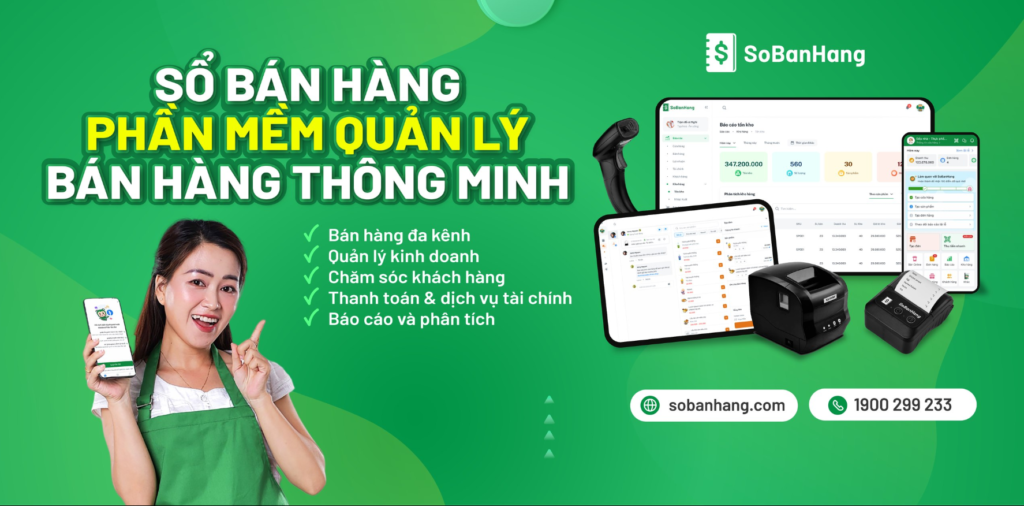 Phần mềm quản lý bán hàng Sổ Bán Hàng