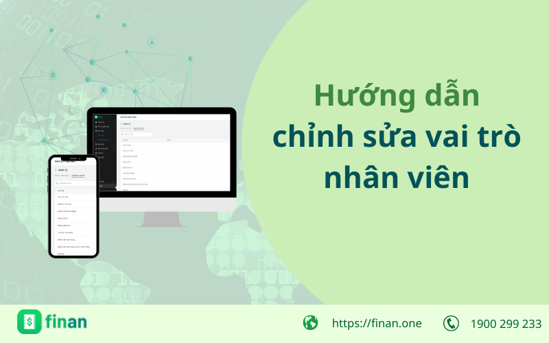 Hướng dẫn chỉnh sửa vai trò nhân viên