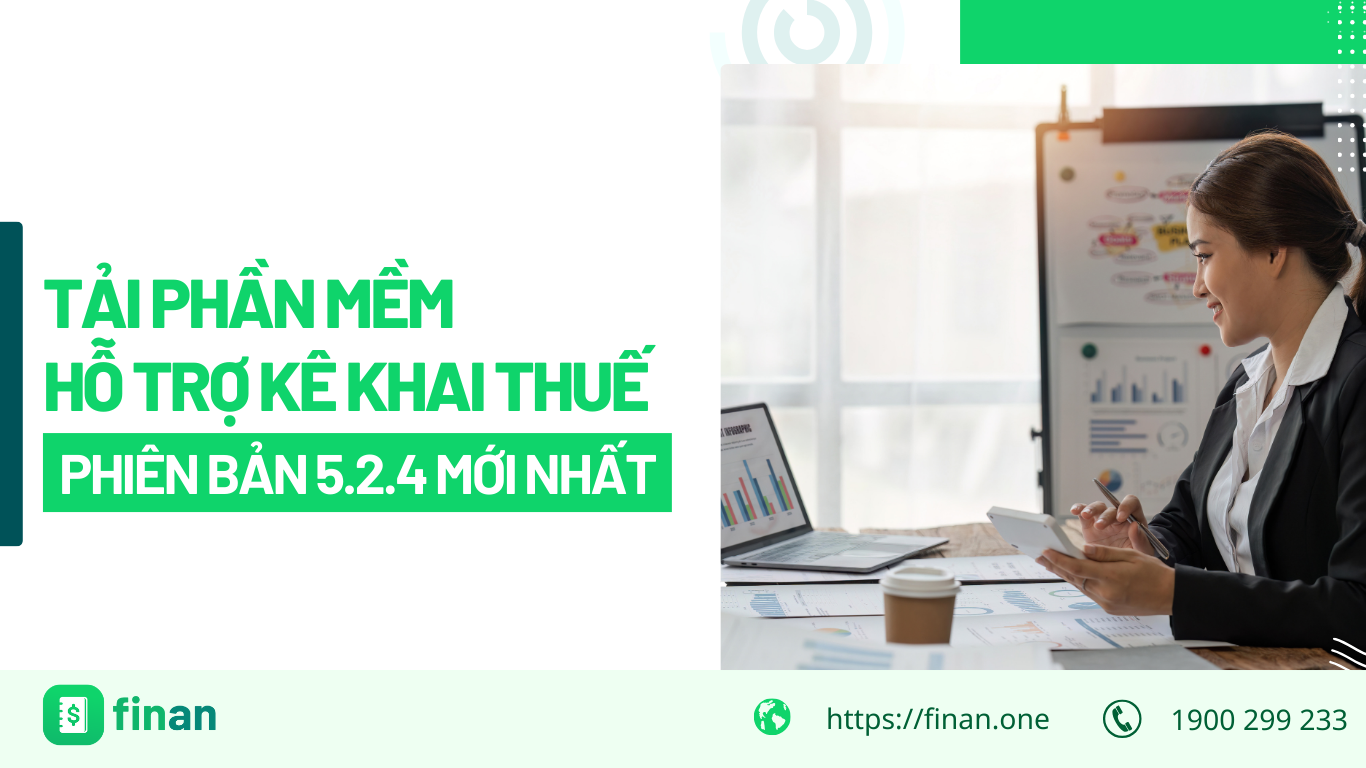 Tải phần mềm hỗ trợ kê khai thuế (phần mềm HTKK) phiên bản 5.2.4 mới nhất