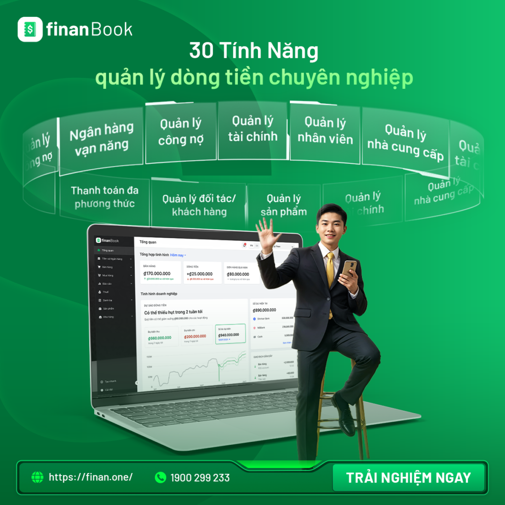 Phần mềm theo dõi dòng tiền 