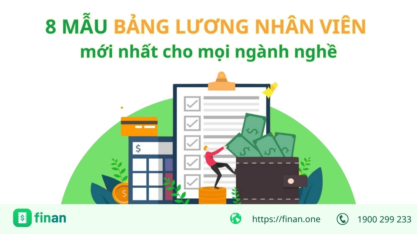 [TẢI MIỄN PHÍ] 8 mẫu bảng lương nhân viên mới nhất cho mọi ngành nghề
