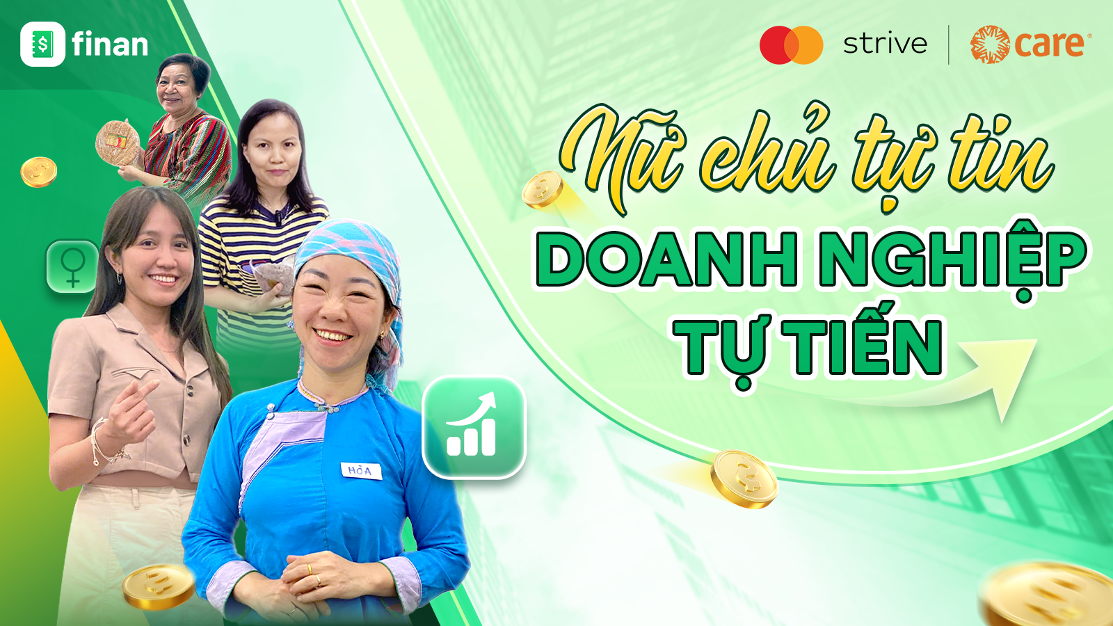 Finan và CARE tiếp tục triển khai chương trình “Nữ chủ tự tin – Doanh nghiệp tự tiến”