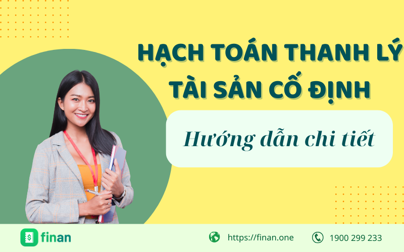 Hạch toán thanh lý tài sản cố định